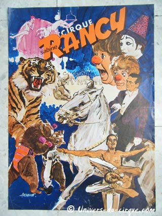 Hommage à Sabine Rancy, la grande Dame du cirque français (3/8)