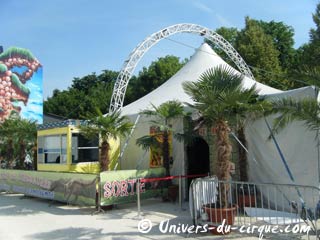 Les attractions de la Fête des Tuileries 2010 à Paris