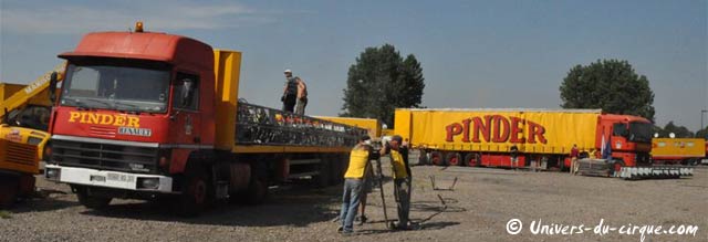 Le cirque Pinder est arrivé à Metz le 28 juin 2010