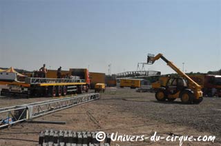 Le cirque Pinder est arrivé à Metz le 28 juin 2010