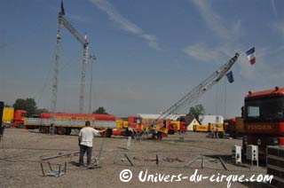 Le cirque Pinder est arrivé à Metz le 28 juin 2010