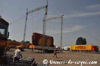 Le cirque Pinder est arrivé à Metz le 28 juin 2010