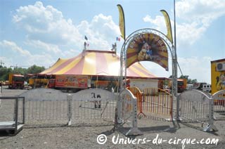 Le cirque Pinder est arrivé à Metz le 28 juin 2010