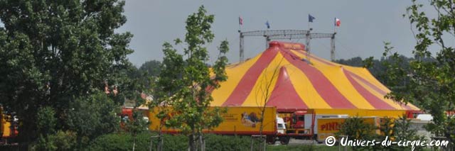 Le cirque Pinder est arrivé à Metz le 28 juin 2010