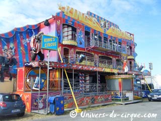 Loire-Atlantique: le King's Circus au Luna Park de Guérande