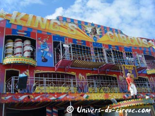 Loire-Atlantique: le King's Circus au Luna Park de Guérande