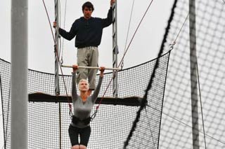 Initiation au trapèze volant: en piste pour le grand saut 