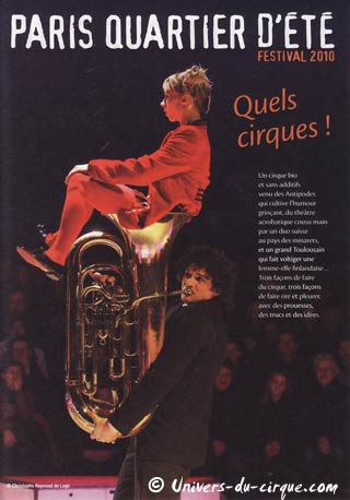 Le spectacle de cirque 