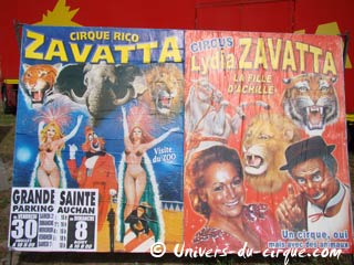 Le cirque Lydia Zavatta à Grande Synthe du 30 juillet au 08 août 2010