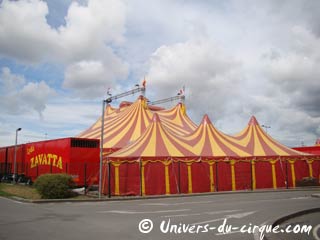 Le cirque Lydia Zavatta à Grande Synthe du 30 juillet au 08 août 2010