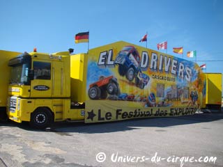 Les cascadeurs El Drivers à Stella-Plage les 12 et 13 août 2010