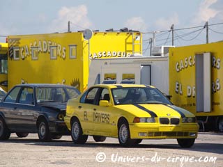 Les cascadeurs El Drivers à Stella-Plage les 12 et 13 août 2010