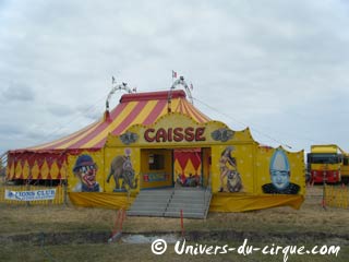 Les principales tournées de cirques en France au cours du mois d'août 2010