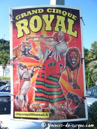 Les principales tournées de cirques en France au cours du mois d'août 2010