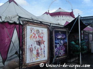 Principaux spectacles de cirque en région parisienne au cours du mois d'octobre 2010