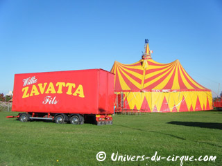 Seine-et-Marne: le cirque Willie Zavatta fils à Mareuil-les-Meaux jusqu'au 17 octobre 2010