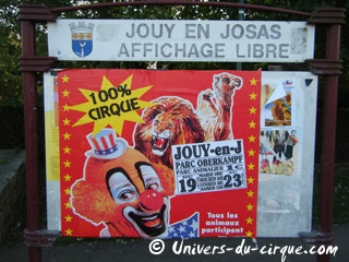 Yvelines: changement de dates pour la venue du cirque Joy Dassonneville à Jouy-en-Josas