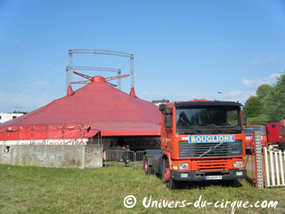 Les principales tournées des cirques français en novembre 2010