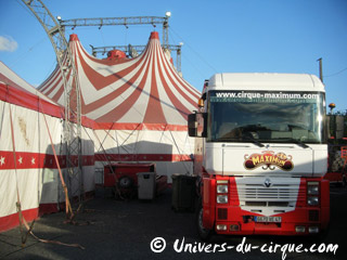 Les principales tournées des cirques français en novembre 2010
