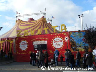 Yvelines: le cirque Lydia Zavatta à Poissy du 05 au 07 novembre 2010