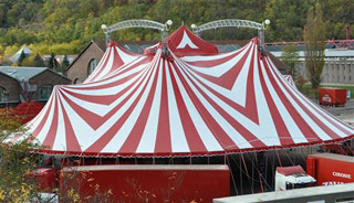 Un nouveau chapiteau pour le cirque Luigi Zavatta