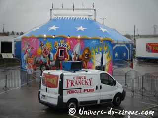 Marne: le cirque Francky en tournée en périphérie de Reims