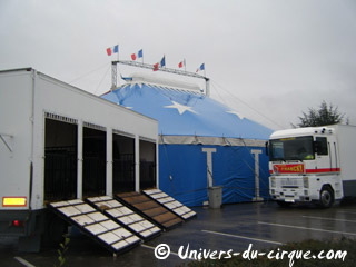 Marne: le cirque Francky en tournée en périphérie de Reims