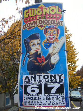Hauts-de-Seine: Guignol et le clown Chocolat de passage à Antony