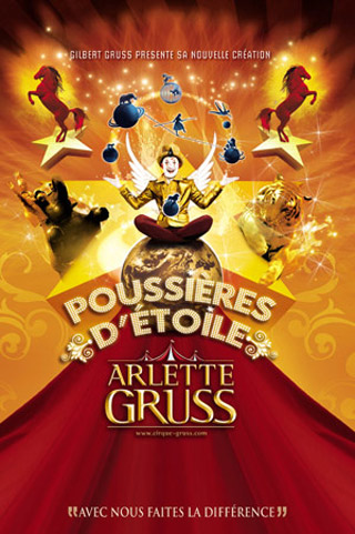 Le programme artistique de la saison 2011 du cirque Arlette Gruss: 
