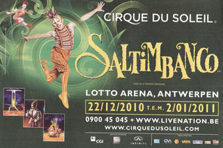Belgique: le Cirque du Soleil présente 