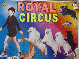Inde: les pittoresques affiches des cirques indiens