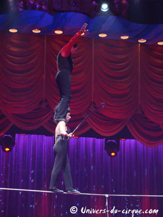 Paris: le Duo Guerrero au cirque d'hiver Bouglione à Paris