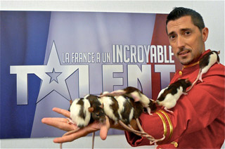 Télévision: Gunter Sacckman Junior dans La France a Incroyable Talent sur M6