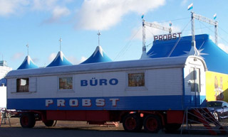 Allemagne: le Zirkus Probst à Brunswick du 13 au 21 novembre 2010
