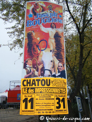 Yvelines: le cirque Joseph Bouglione de retour à Chatou avec deux spectacles différents