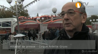 Somme: le Cirque Arlette Gruss investit le Cirque Jules Verne sur Tv Amiens
