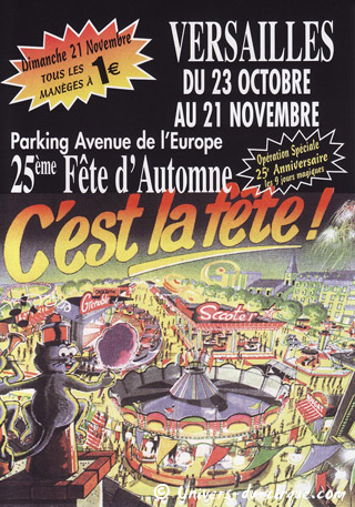 Yvelines: 25 Fête d'Automne à Versailles jusqu'au 21 novembre 2010