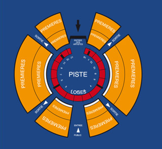Une nouvelle configuration de salle sous le chapiteau du Cirque Arlette Gruss