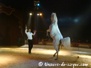 Un nouvelle cavalerie sur la piste du Cirque Lydia Zavatta