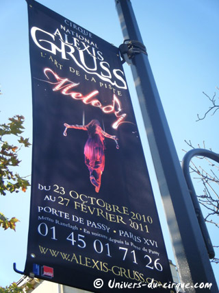 Paris: le séjour du Cirque National Alexis Gruss se poursuit au Bois de Boulogne