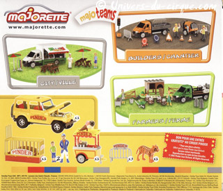 Véhicules miniatures: nouveau coffret Pinder proposé par les jouets Majorette