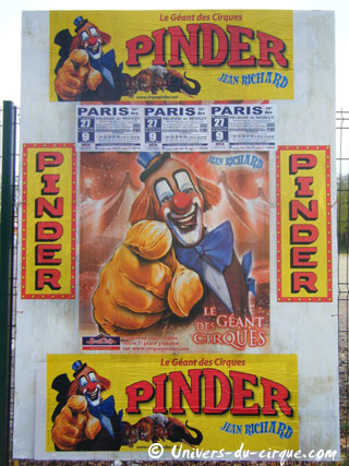 Paris: débuts de la saison de Nol du cirque Pinder le 27 novembre prochain