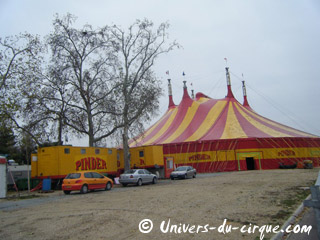 Paris: débuts de la saison de Nol du cirque Pinder le 27 novembre prochain