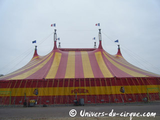 Paris: débuts de la saison de Nol du cirque Pinder le 27 novembre prochain
