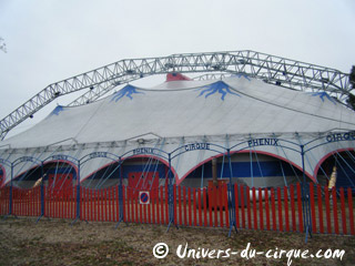 Paris: le Cirque Phénix prêt à accueillir 