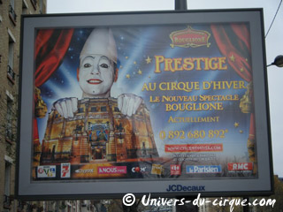 Paris: les cirques s'affichent dans la capitale