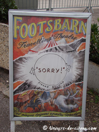 Marne: le Footsbarn Travelling Theatre au Manège de Reims du 23 au 27 novembre 2010