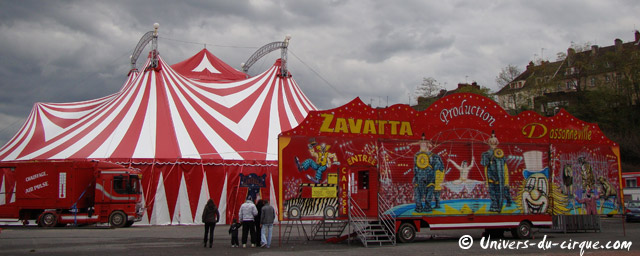 Le nouveau chapiteau du Cirque Luigi Zavatta en images