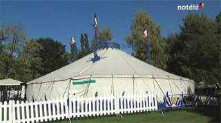 Belgique: le Cirque Georget sur Notélé