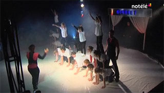 Belgique: le Cirque Georget sur Notélé